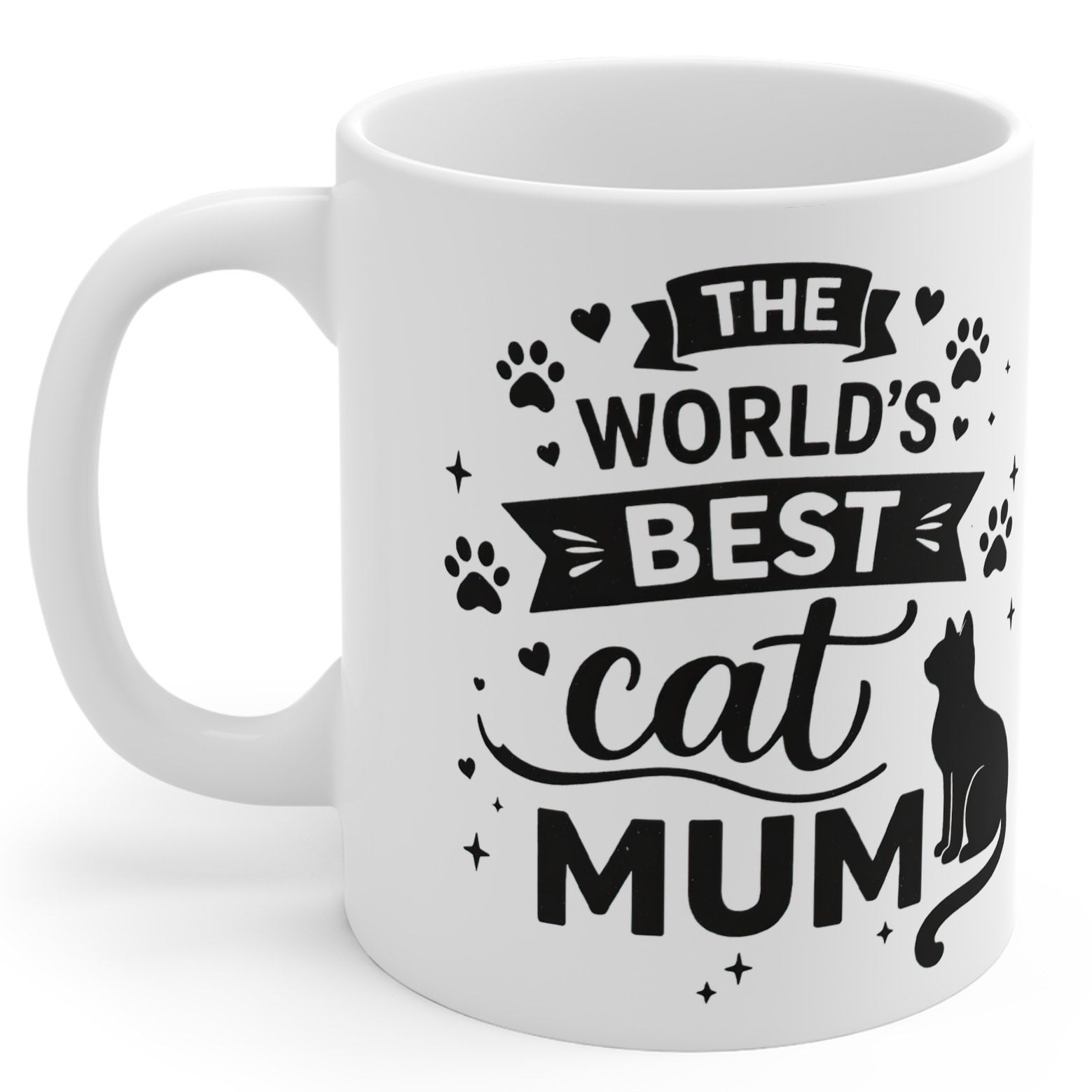 The Worlds Best Cat Mum - Mug Gift