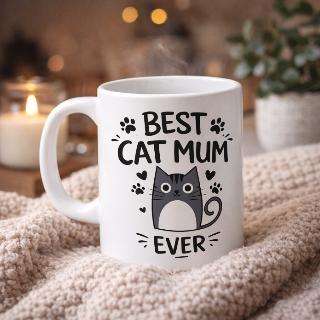 Best Cat Mum Ever - Mug Gift