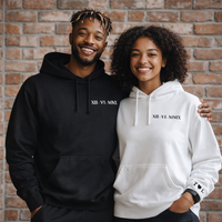 PERSONALISED Roman Numerals & Couple Initials - Couple Gift Set - (Sold Separately)