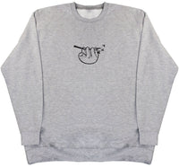 Hanging Sloth - Huge Oversized Comfy Original Sweater from Huge Hoods