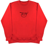 Hanging Sloth - Huge Oversized Comfy Original Sweater from Huge Hoods