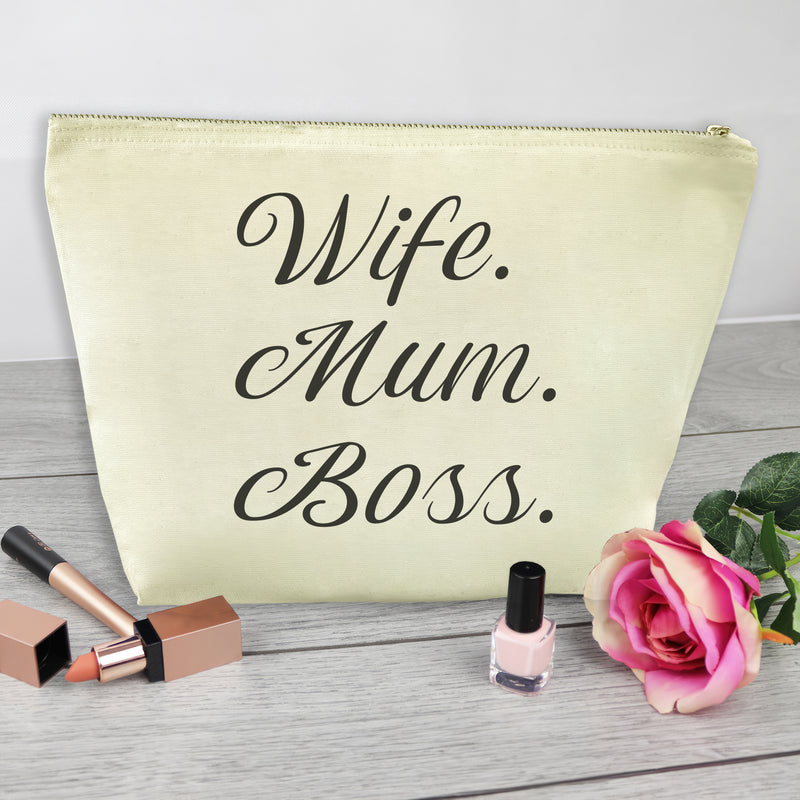 Wife Mum Boss - Canvas Bag