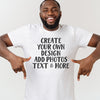 PERSONALISED - Printed Mens T-Shirt with Text, Photos, anything!