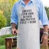 PERSONALISED - Printed Apron with Text, Photos, anything!