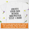 PERSONALISED - Printed Baby & Kids T-Shirt 0M to 14 years with Text, Photos, anything!