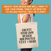 PERSONALISED - Printed Tote Bag with Text, Photos, anything!
