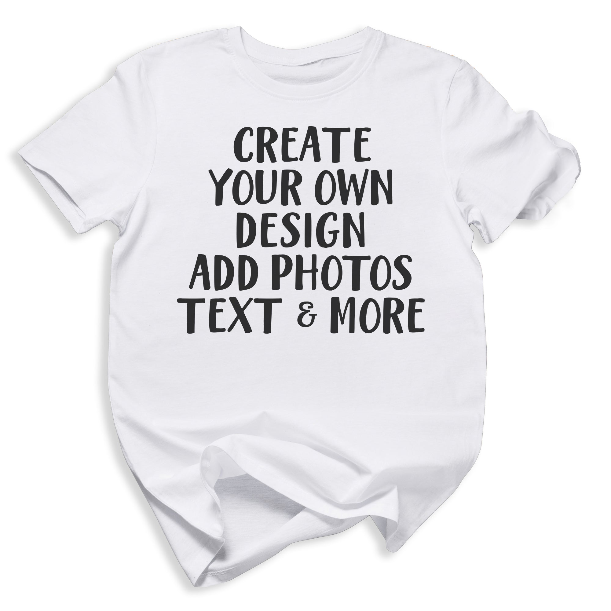 PERSONALISED Printed Womens T-Shirt with Text, Photos, anything