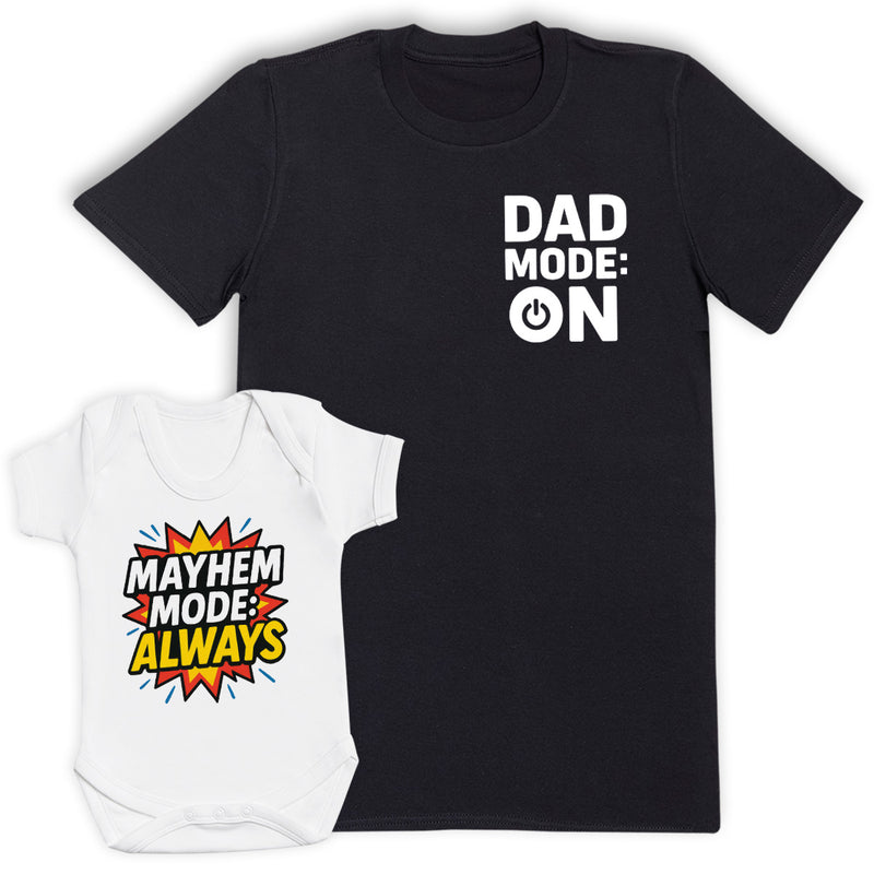Mayhem Mode ON Always - T-Shirt & Bodysuit / T-Shirt - (Sold Separately)