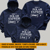 PERSONALISED Name Polar Express - Christmas Hoodie, T-Shirt or Sweater - All Sizes