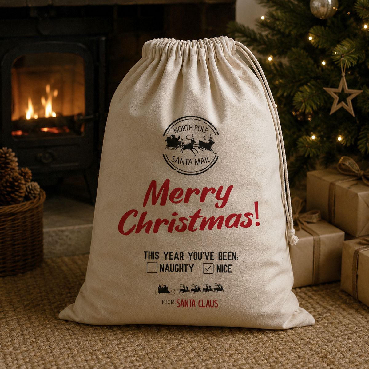 Merry Christmas This Year You've Been... - Christmas Santa Sack