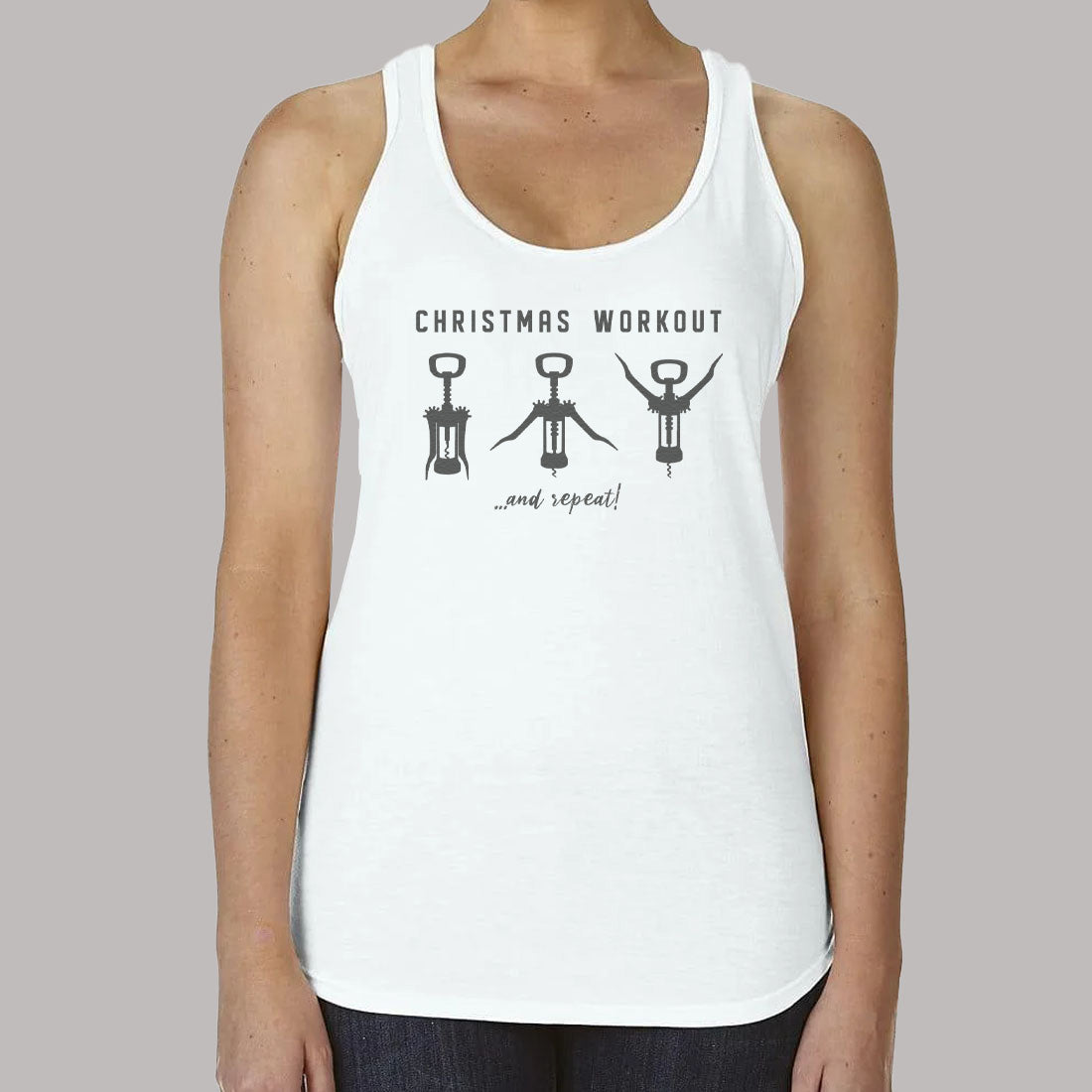 My Christmas Workout - Womens Vest - XS to XXL