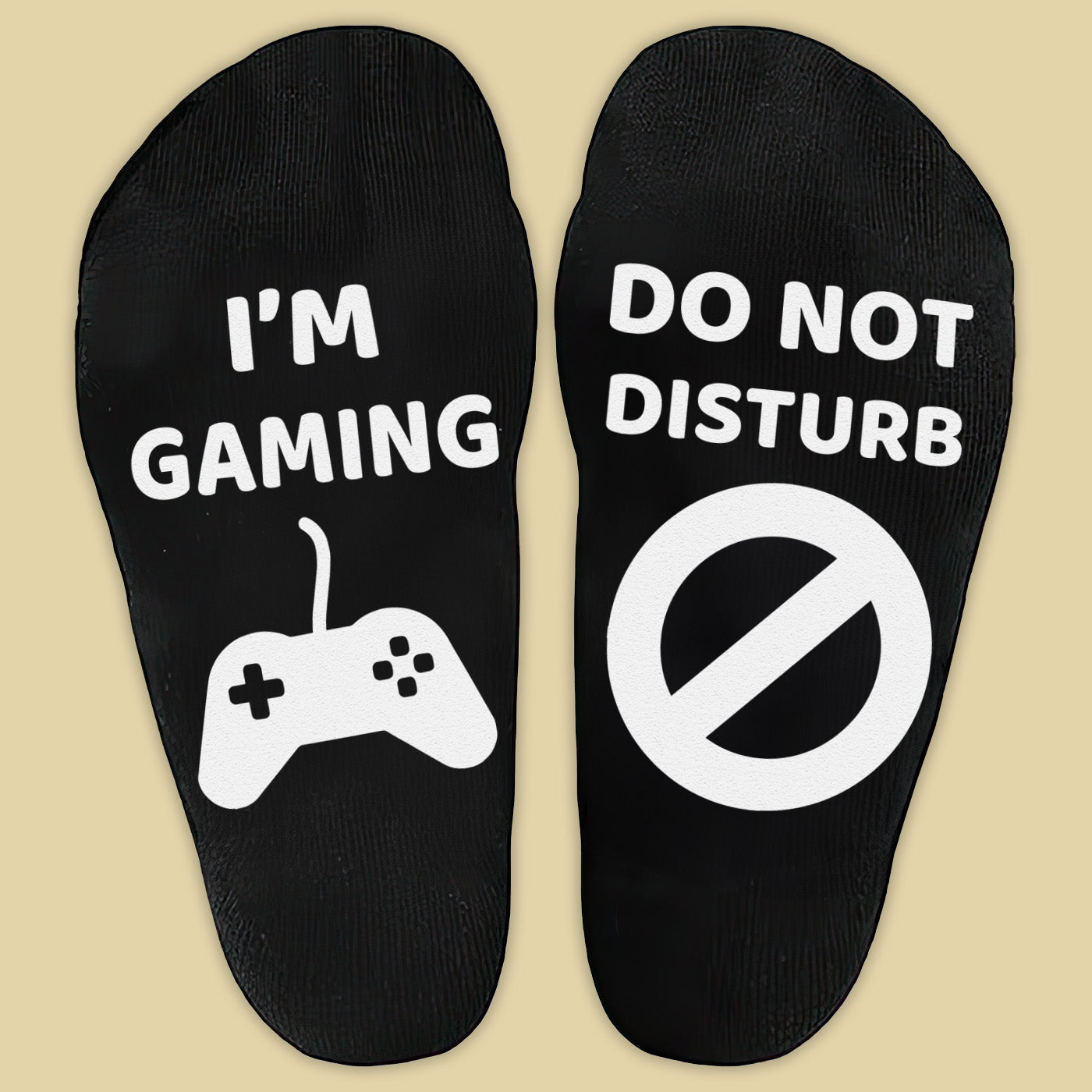 I'm Gaming Do Not Disturb - Printed Funny Socks