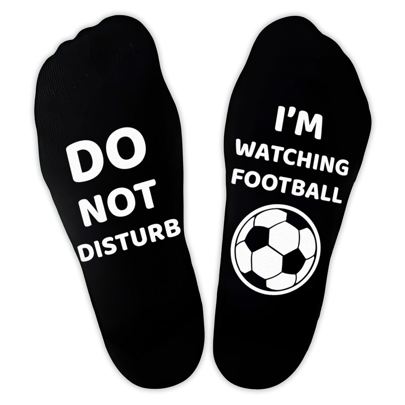 Do Not Disturb I'm Watching Football - Printed Funny Socks