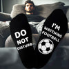 Do Not Disturb I'm Watching Football - Printed Funny Socks