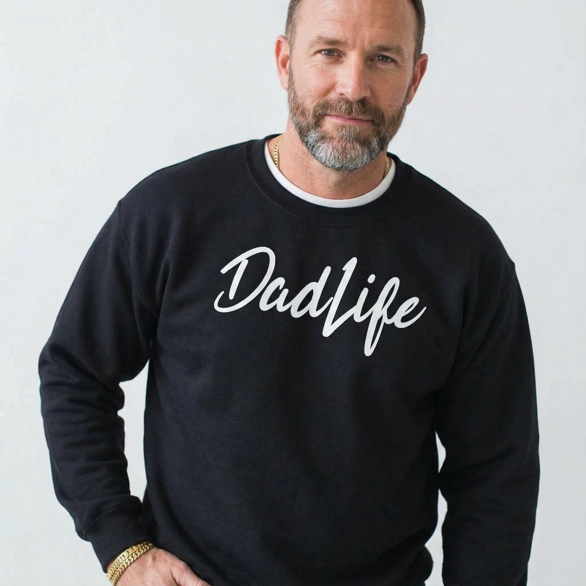 DadLife Handwritten - Mens Sweater - Dads Sweater
