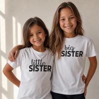 Little Sister & Big Sister - Matching Sisters Set - Matching Sets - 0M upto 14 years - (Sold Separately)