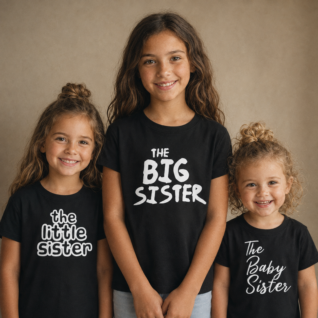 The Big, Little & Baby Sister - Matching Sisters Set - Matching Sets - 0M upto 14 years - (Sold Separately)