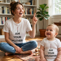 I Am Your Daughter - Baby T-Shirt & Bodysuit / Mum T-Shirt - (Sold Separately)