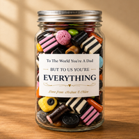 PERSONALISED Dad To Us You Are Everything - Sweet Jar Treat