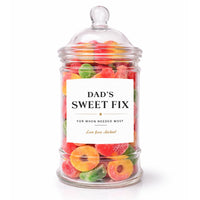 PERSONALISED Dads Sweet Fix - Sweet Jar Treat