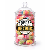 Top Dad Deserves Top Sweets - Sweet Jar Treat
