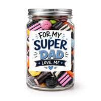 For My Super Dad - Love, Me - Sweet Jar Treat