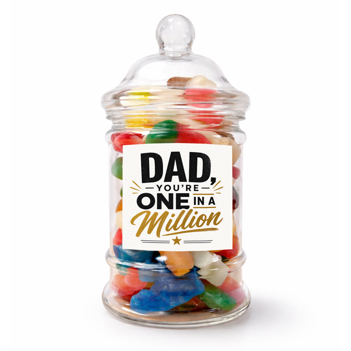 Dad You're One In A Million - Sweet Jar Treat