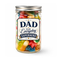Dad Our Everyday Superhero - Sweet Jar Treat
