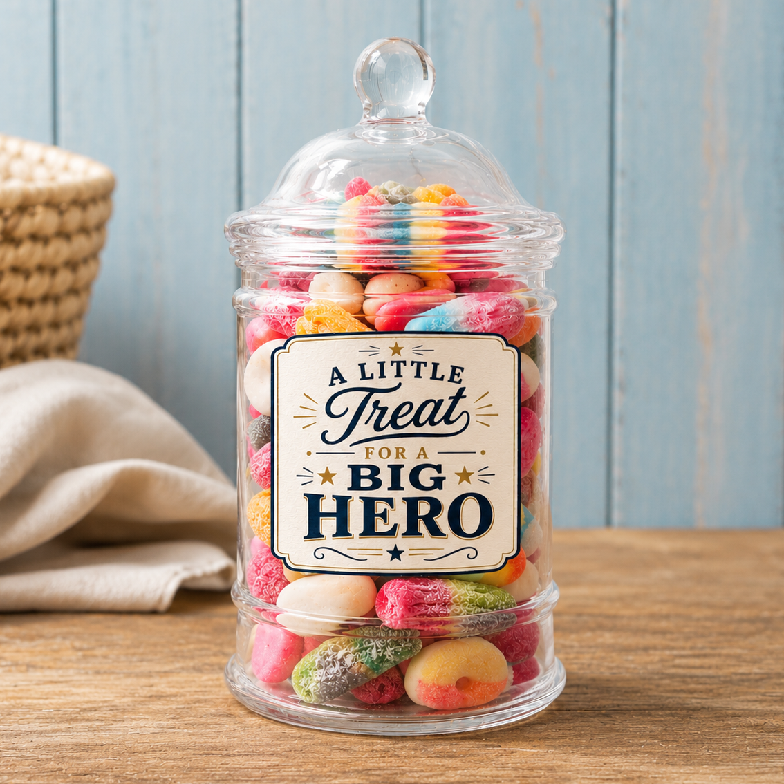 A Little Treat For A Big Hero - Sweet Jar Treat
