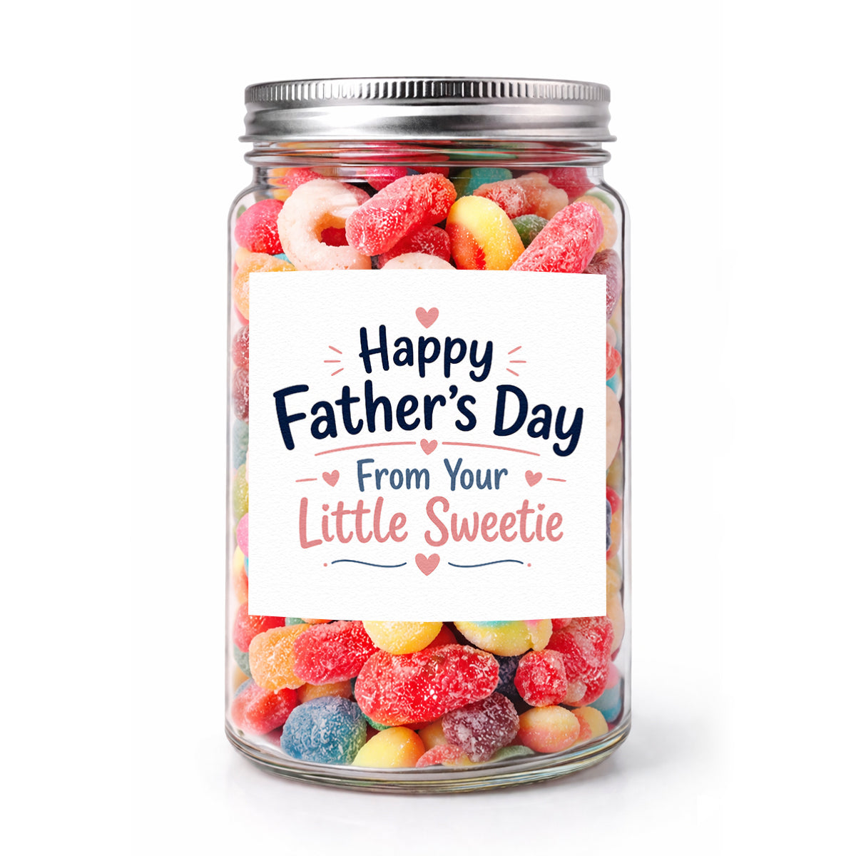 Happy Father's Day From Your Little Sweetie - Sweet Jar Treat