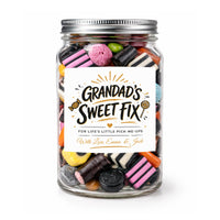 PERSONALISED Grandads Sweet Fix - Sweet Jar Treat