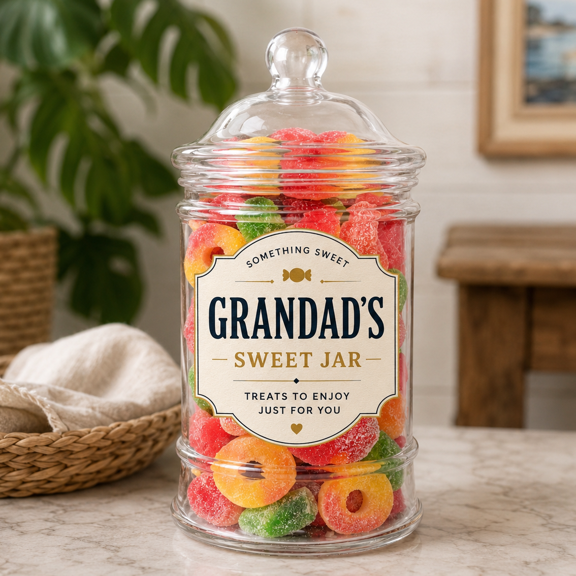 Grandads Sweet Jar Just For You - Sweet Jar Treat