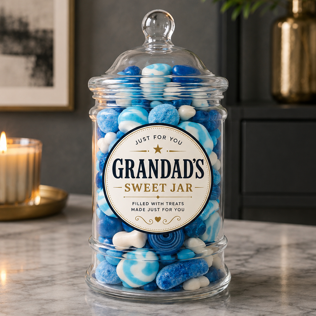 Grandad Sweet Jar - Sweets Just For You - Sweet Jar Treat