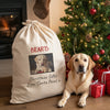 Personalised Photo & Name Christmas Gifts From Santa Paws - Christmas Santa Sack