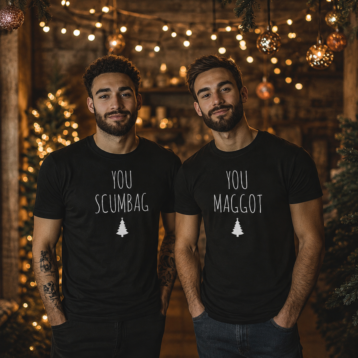 You Scumbag, You Maggot - Matching Christmas Tops - All Sizes (Sold Separately)