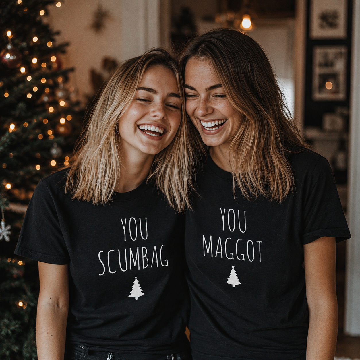You Scumbag, You Maggot - Matching Christmas Tops - All Sizes (Sold Separately)