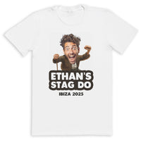 PERSONALISED Photo Face & Grandad Body with Wording