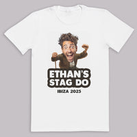PERSONALISED Photo Face & Grandad Body with Wording