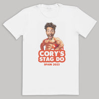 PERSONALISED Photo Face & Life Guard II Body with Wording
