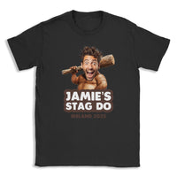 PERSONALISED Photo Face & Caveman Body with Wording