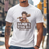 PERSONALISED Photo Face & Caveman Body with Wording