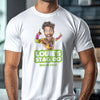 PERSONALISED Photo Face & Wrestler II Body with Wording