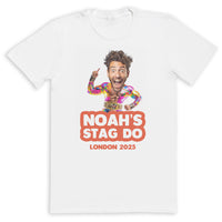 PERSONALISED Photo Face & Wrestler I Body with Wording
