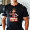 PERSONALISED Photo Face & Wrestler I Body with Wording
