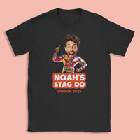 PERSONALISED Photo Face & Wrestler I Body with Wording