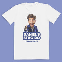 PERSONALISED Photo Face & Velvet King Body with Wording