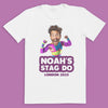 PERSONALISED Photo Face & Workout Guru Body with Wording