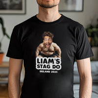 PERSONALISED Photo Face & Sumo Wrestler Body with Wording