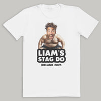 PERSONALISED Photo Face & Sumo Wrestler Body with Wording