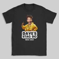 PERSONALISED Photo Face & Hip Hop King Body with Wording